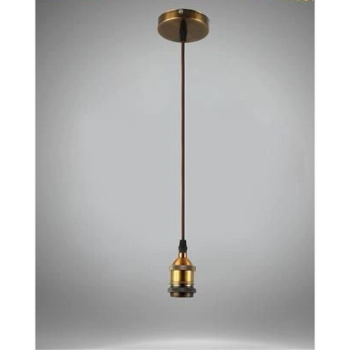 Lampadario Portalampada A Sospensione Per Lampadine E27 Pendente 2 Metri E27-2m