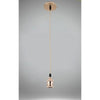 Lampadario Portalampada A Sospensione Per Lampadine E27 Pendente 2 Metri E27-2m