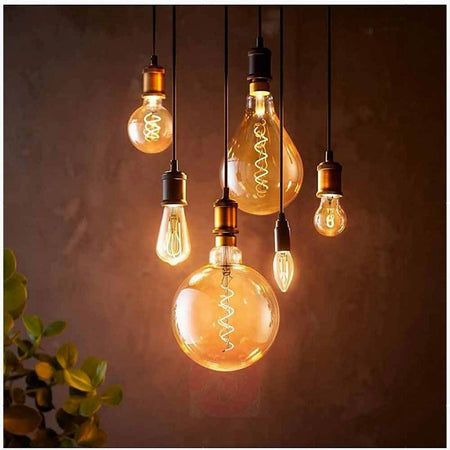Lampadario Portalampada A Sospensione Per Lampadine E27 Pendente 2 Metri E27-2m