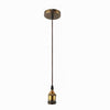 Lampadario Portalampada A Sospensione Per Lampadine E27 Pendente 2 Metri E27-2m