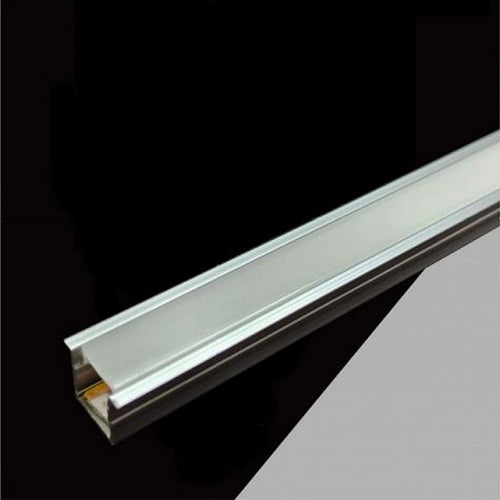 Profilo In Alluminio 2mt Completo Di Strip Led + Cover 12v 7w/mt Al-12v-2025-120