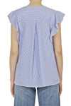 ALESSIA SANTI Alessia Santi - Camicia - 450171 - Bianco/Blu da donna