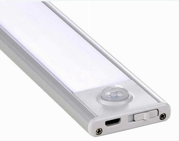 Lampada Led Calamitata Parete Armadio Ricaricabile Sensore Movimento 3 W Sen-600