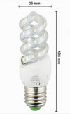 Lampadina Led Spirale Attacco E27 7watt Luce 6500k 3000k 4000k Illuminazione S02