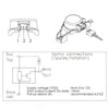 Estrattore fumi TRIAL CAF12Y-003S stufe a pellet 14706140