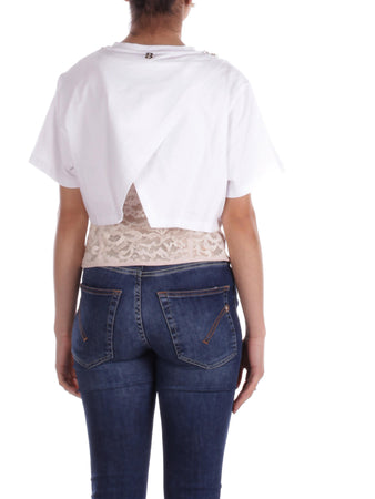 Blugirl T-shirt e Polo Beige bianco da donna