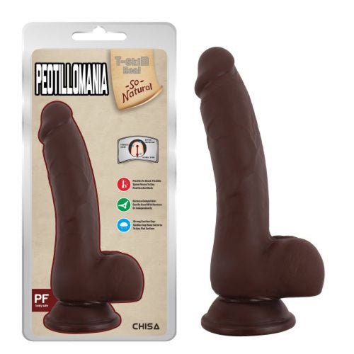 Dildo realistico strap-on Peotillomania 19,5 cm