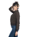 Timberly - Bomber Donna in Vera Pelle Nabuk