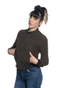 Timberly - Bomber Donna in Vera Pelle Nabuk
