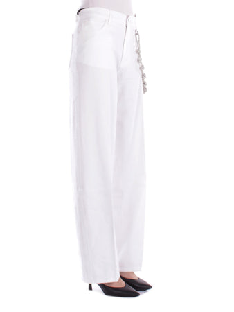Pinko Pantaloni Bianco da donna