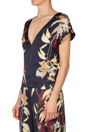 JUCCA Jucca - Blusa - 451164 - Fantasia nero da donna