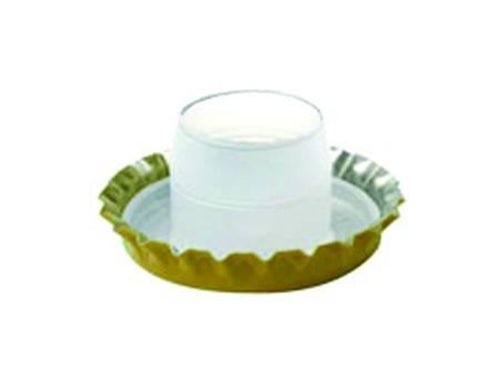 TAPPI CORONA CON SOTTOTAPPO ALTO ø mm.29 - in busta da pz.100 FER-268813