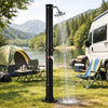 Doccia Solare Giardino Piscina 20LT con Miscelatore Soffione 15 cm Campeggio Esterno
