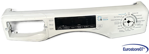 CRUSCOTTO PANNELLO DI CONTROLLO BIANCO FRONTALE LAVATRICE CANDY HOOVER