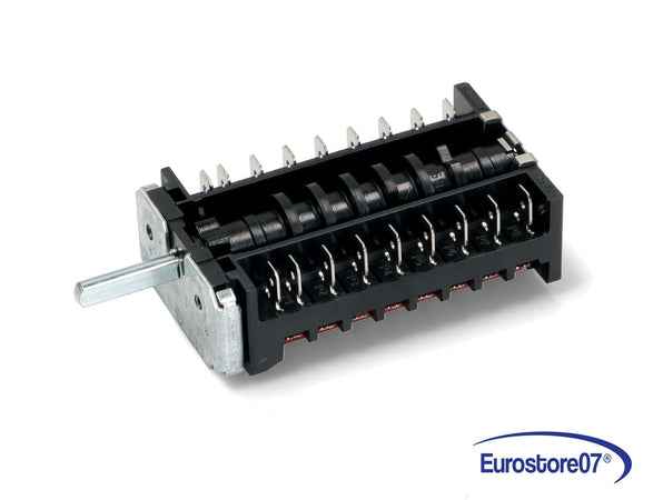 COMMUTATORE FORNO GIERRE-EGO 42.06000.016 Alberino: 23mm, 6 posizioni.