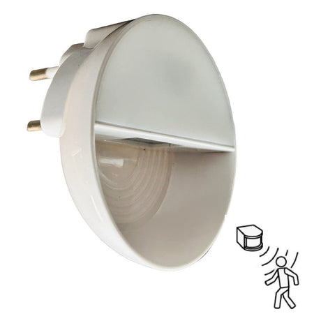 Lampada Led Con Spina Luce Notturna Segnapasso Sensore Movimento 0.4w Xggyd-002