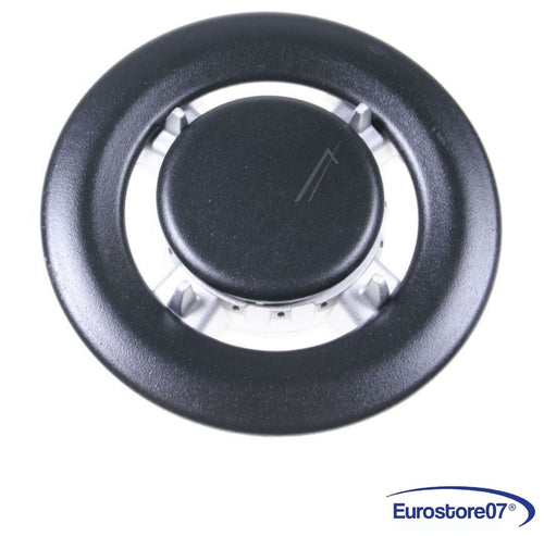 BRUCIATORE DOPPIA CORONA CUCINA FRANCHE + SPARTIFIAMMA NERO OPACO 133.0297.827
