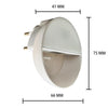 Lampada Led Con Spina Luce Notturna Segnapasso Sensore Movimento 0.4w Xggyd-002
