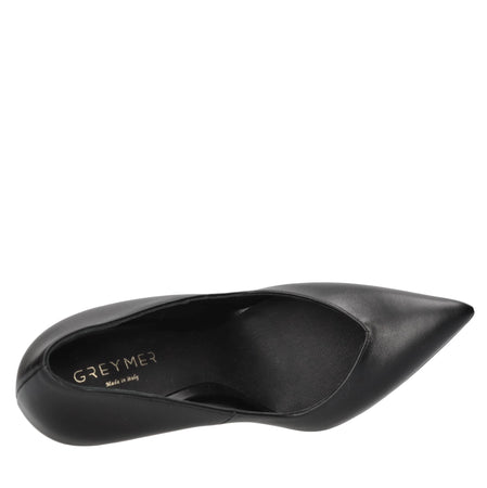 Grey Mer Scarpe con Tacco Nero da donna
