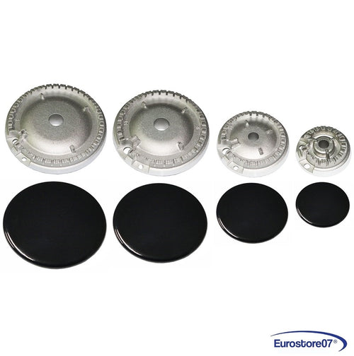 SPARTIFIAMMA NERI + BRUCIATORI CANDY - 2 GRANDI + 1 MED+ 1 PIC mm 101 Min 66