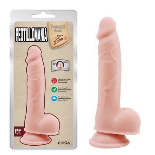 Dildo realistico strap-on Peotillomania 19,5 cm