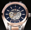 Orologio MASERATI uomo Traguardo Automatico bicolore / blu