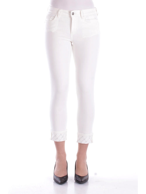 Liu Jo Jeans Bianco lana da donna