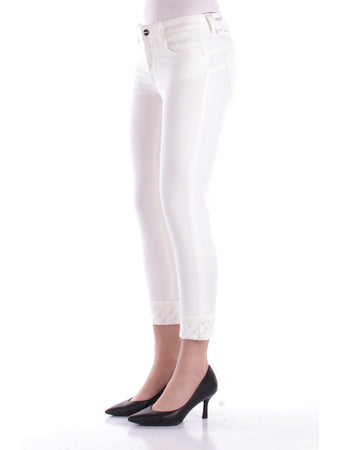 Liu Jo Jeans Bianco lana da donna