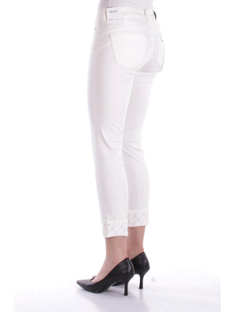 Liu Jo Jeans Bianco lana da donna