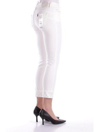 Liu Jo Jeans Bianco lana da donna