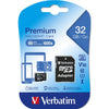 VERBATIM MICRO SDHC 32GB CLASSE 10 + ADATTATORE