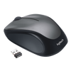 Mouse Cordless Logitech M235 - Micro ricevitore Wireless - 3 tasti - Wireless senza fili - Silver/Nero (910-002201)