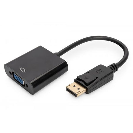 Cavo Adattatore DisplayPort - Connettori DP 1.2 Maschio-VGA 15 Poli - Doppia schermatura - Lunghezza 1,5 Cm.