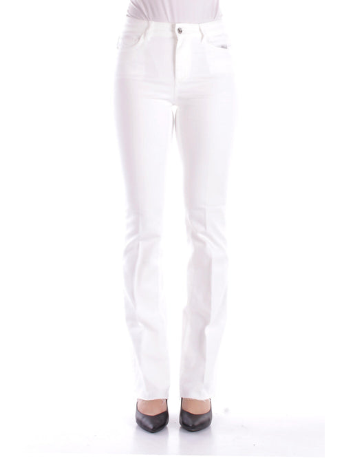 Liu Jo Pantaloni Bianco lana da donna