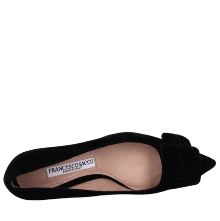 FRANCESCO SACCO Scarpe con Tacco Nero da donna