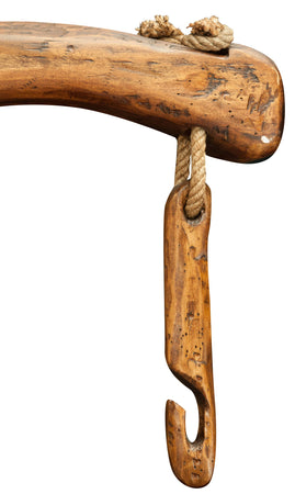 Biscottini Lampadario Country Giogo Legno Tiglio Biscottini Artigianale Made in Italy