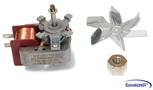 MOTORE VENTILATORE + VENTOLA ARIA PER FORNO ELECTROLUX ZANUSSI REX 3890813045
