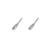Cavo di rete UTP dritto non schermato CaT. 5E con Plug - Lunghezza 3Mt. - Grigio