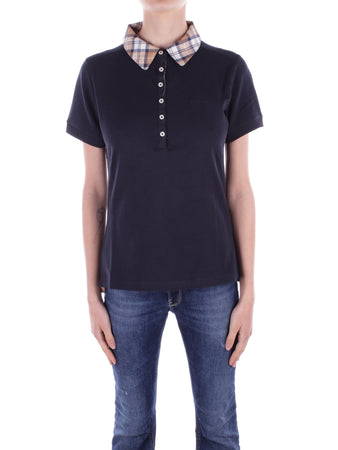 Barbour T-shirt e Polo Blu da donna
