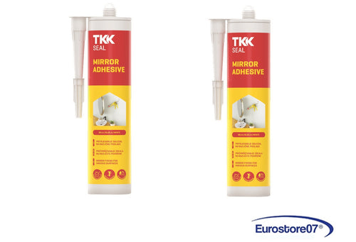 SIGILLANTE PER SPECCHI TEKAFIX MIRROR ml.300 bianco - PER 2 PEZZI FER 290753