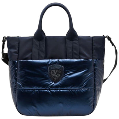 Blauer borsa a mano blu in nylon art. F5QUARTXL01/PAD