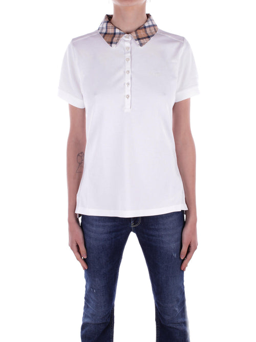 Barbour T-shirt e Polo Bianco da donna