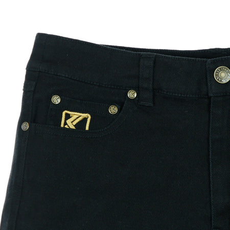 KARL KANI Pantaloncino Donna Og Denim Shorts Black da donna
