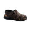 PREGUNTA sandalo uomo brown pelle 251U150 001