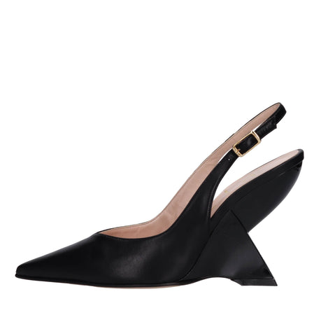 Matteo Pitti Scarpe con Tacco Nero da donna
