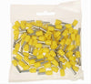 Confezione 100pz Tubetto Capicorda Isolato Per Cavi 1.5mm² Terminale Da 8mm E1508