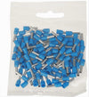 Confezione 100pz Tubetto Capicorda Isolato Per Cavi 1.5mm² Terminale Da 8mm E1508