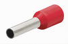 Confezione 100 Pz Tubetto Capicorda Isolato Per Cavi 16mm² Terminale 12mm E16-12