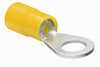 Set 100 Pz Capicorda Terminale Ad Occhiello Isolato Per Cavi 0.5-1.5mm² Rv1.25-4