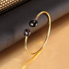 Bracciale MORELLATO Gemma bangle oro / nero arg. 925